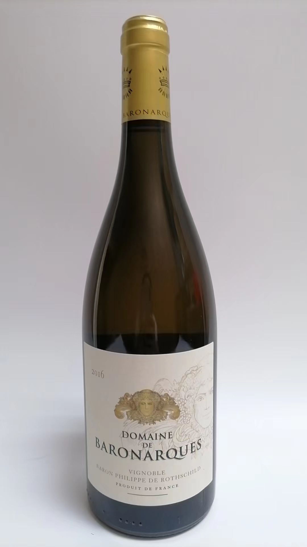 拱男爵酒庄白葡萄酒，2016，Domaine de Baron'Arques Limoux Blanc，Languedoc-Roussillon