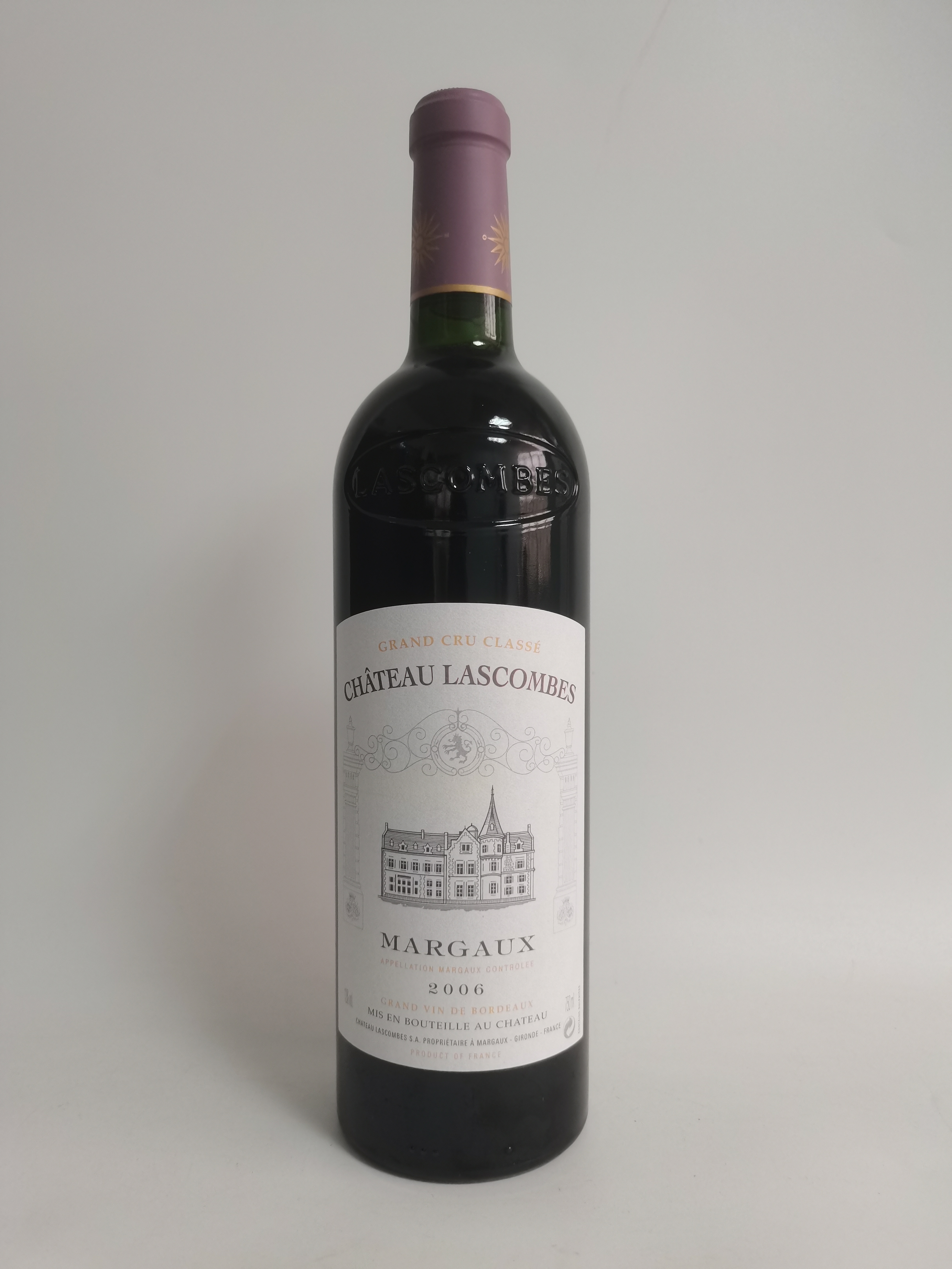 力士金 ，2006，Chateau Lascombes，Margaux, France