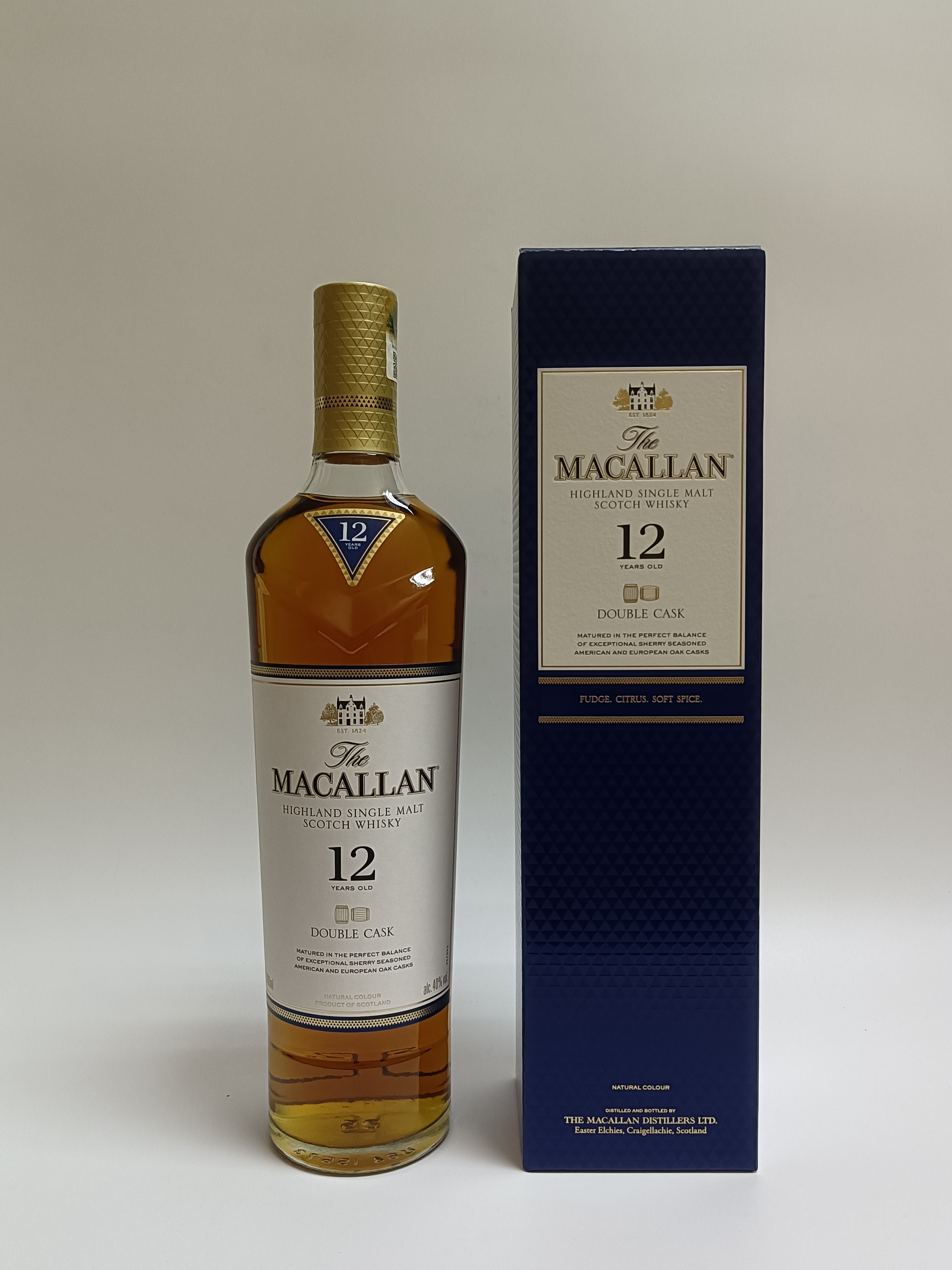 麦卡伦12年双桶 The Macallan 12 Years Old Double Cask Single Malt Scotch Whisky, Highlands, UK