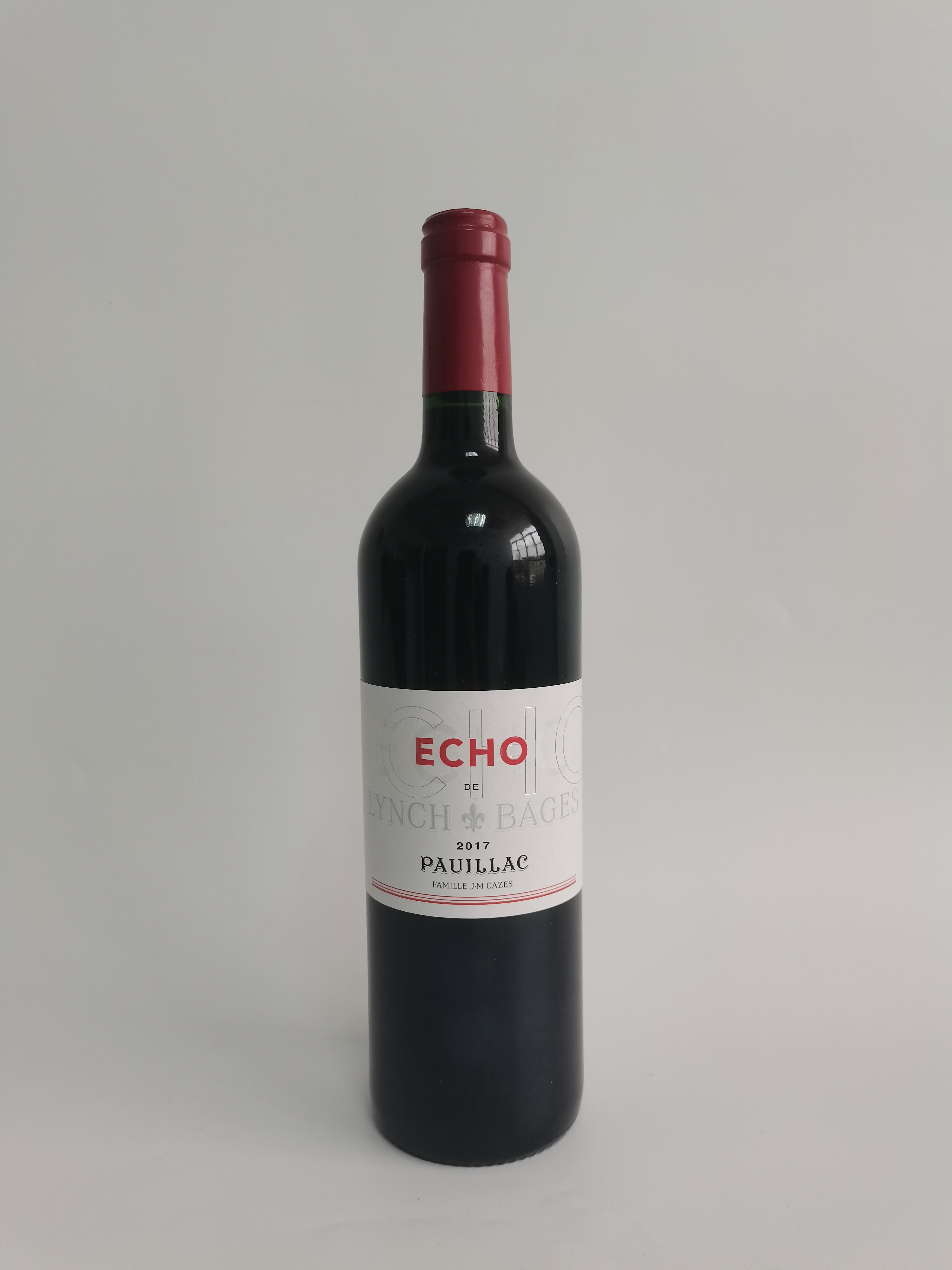 靚次伯副牌 ，2017，Echo de Lynch Bages Chateau Haut-Bages Averous，Pauillac, France