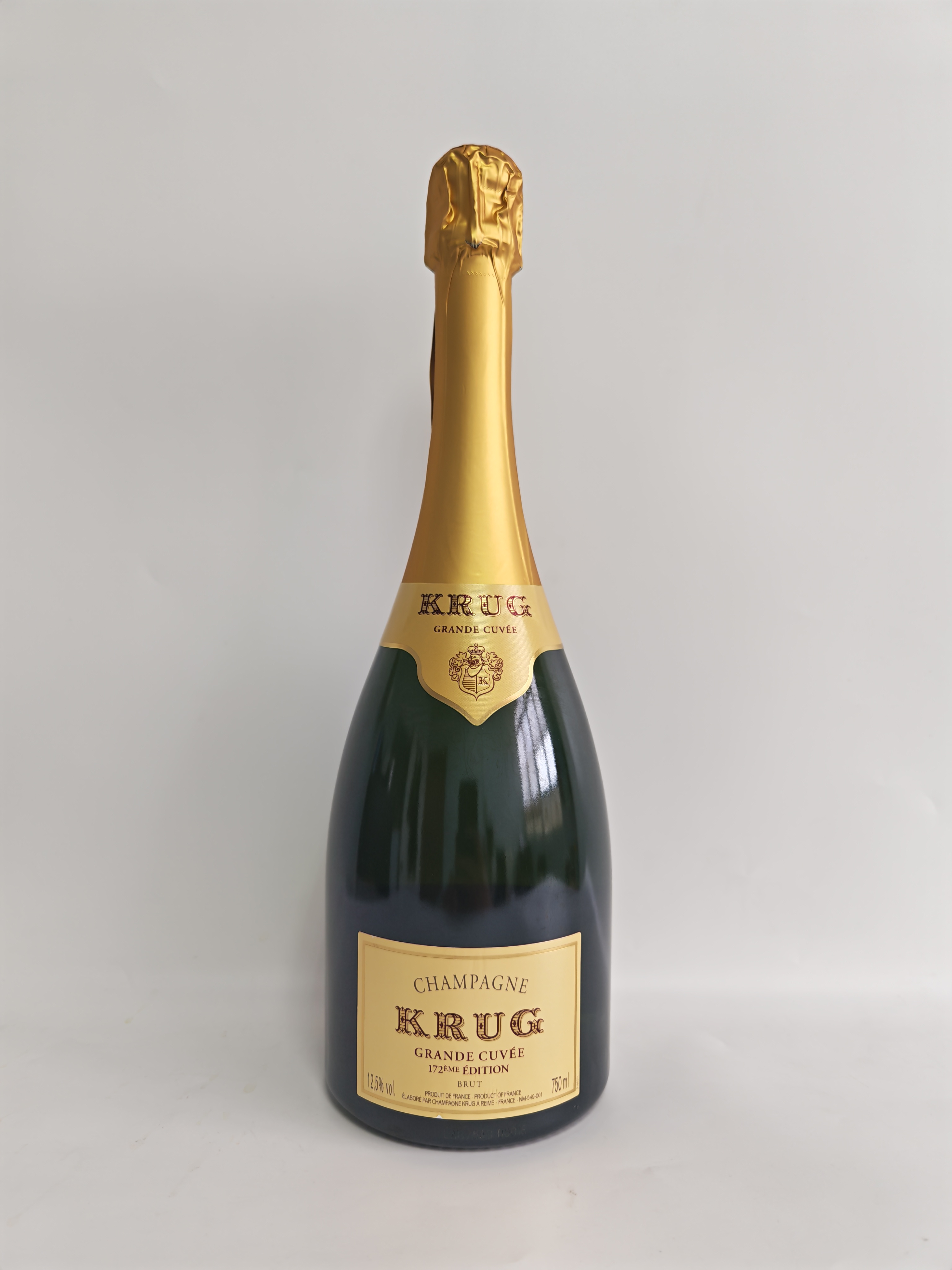 库克香槟，NV，Krug Grande Cuvee Brut Champagne，France